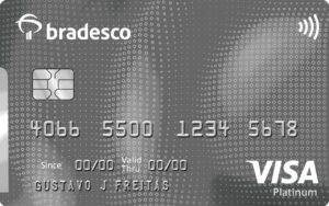 cartão Visa Platinum Bradesco