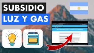 subsidio luz y gas